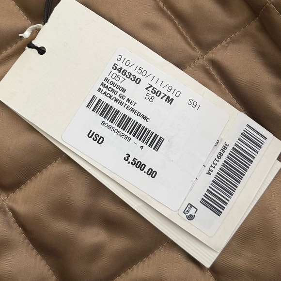 100% Authentic Men’s Gucci Jacquard
Monogram Macro GG Diamond Wool
Jacket Coat - Picture 16 of 16